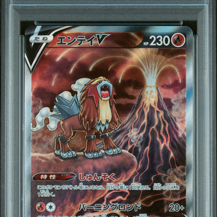 2022 Pokemon VSTAR Universe Entei V VSTAR Universe Fa Japanese PSA 10 #213