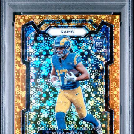 2023 Panini Prizm Puka Nacua #357 Disco PSA 10
