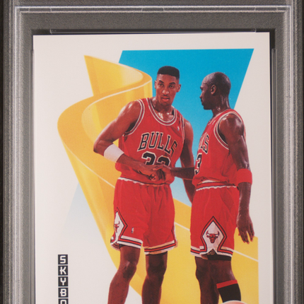 1991 Skybox Scottie Pippen Michael Jordan #462 PSA 10