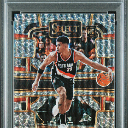 2023 Panini Select Toumani Camara #81 Elephant Prizm PSA 9