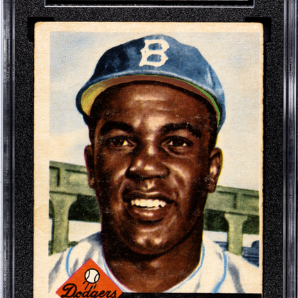 1953 Topps Jackie Robinson #1 SGC 2.5