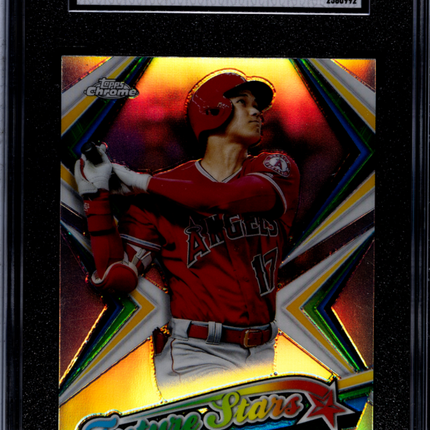 2019 Topps Chrome Shohei Ohtani #FS-1 Future Stars SGC 9