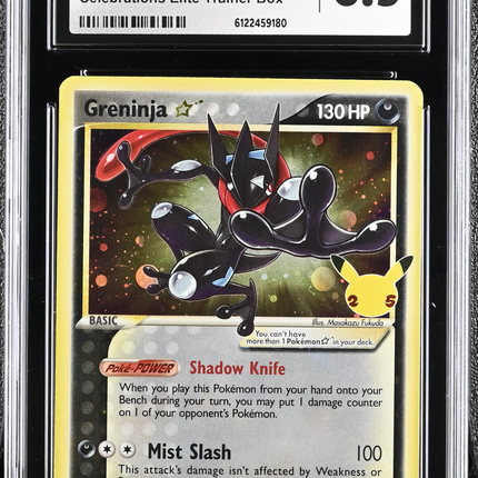 2021 Pokemon Black Star Promos Greninja CGC 8.5 #SWSH144