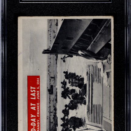 1965 Philadelphia War Bulletin D-Day At Last #41 SGC 1.5