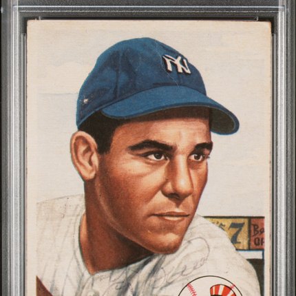1953 Topps Yogi Berra #104 PSA 2 Authentic Auto