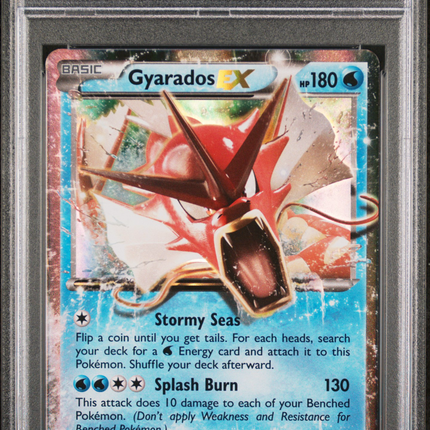 2016 Pokemon Xy Black Star Promo Gyarados EX Promo-Triple Power Tin PSA 9 #XY106