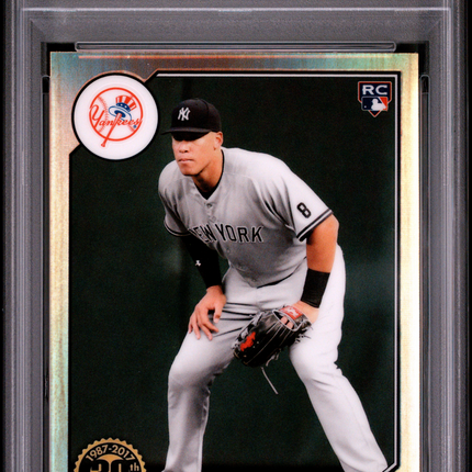 2017 Topps Chrome 1987 Topps Aaron Judge #87T8 PSA 10