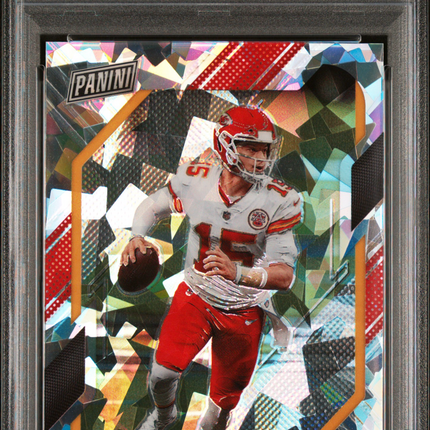 2022 Panini National Vip Patrick Mahomes II #3 Cracked Ice PSA 9 /99