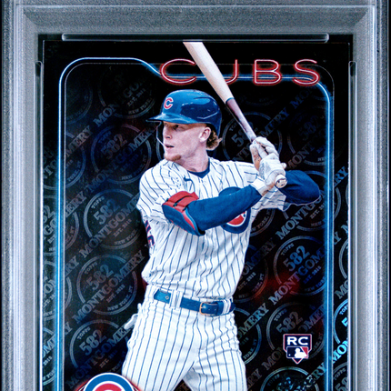 2024 Topps 582 Montgomery Set Pete Crow-Armstrong #407 PSA 9