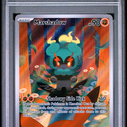 2025 Pokemon Meg EN-Mega Evolution Marshadow Illustration Rare PSA 10 #146