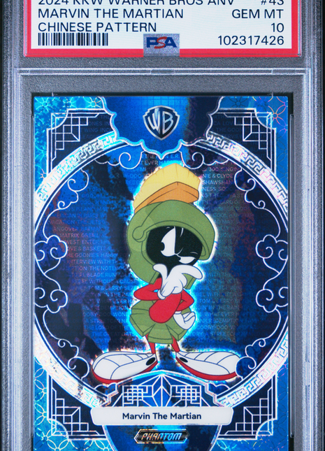 2024 Kakawow Phantom Warner Chinese Pattern Marvin The Martian #43 PSA 10 /145
