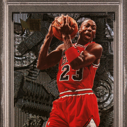 1995 Metal Michael Jordan #212 PSA 9