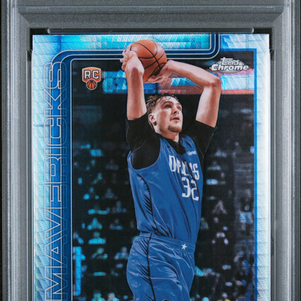 2025 Topps Chrome Cooper Flagg #251 Prism Refractor PSA 9