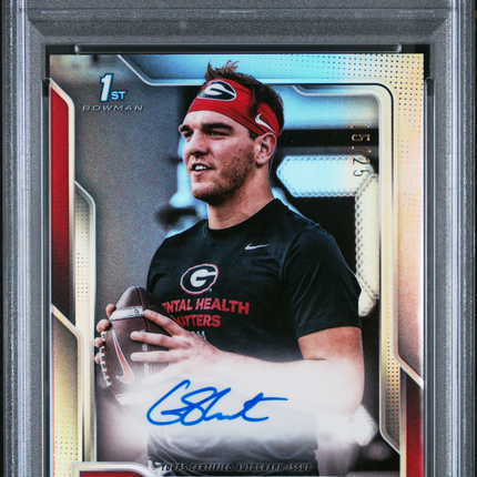 2025 Bowman University Chrome SP Image Variation Gunner Stockton PSA 10 Auto /25