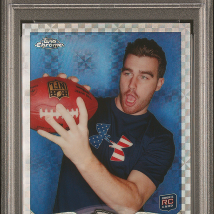 2013 Topps Chrome Travis Kelce #118 X Fractor PSA 10
