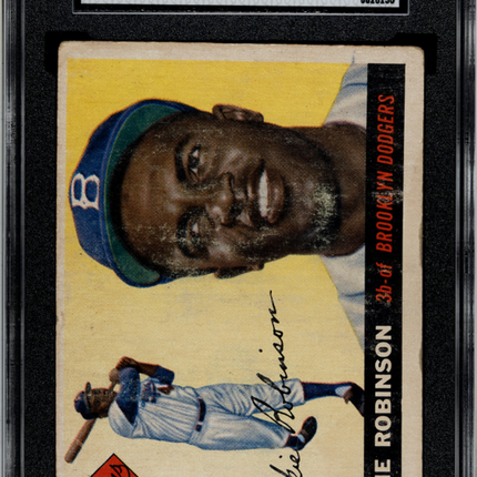 1955 Topps Jackie Robinson #50 SGC 1.5