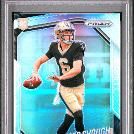 2025 Panini Prizm Tyler Shough #327 Silver PSA 8