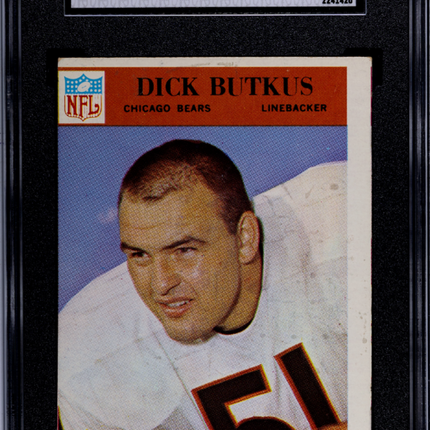 1966 Philadelphia Dick Butkus #31 SGC 2
