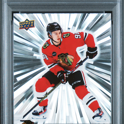 2023 Upper Deck Connor Bedard #451 Outburst PSA 9