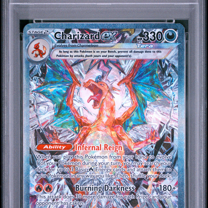 2023 Pokemon Obsidian Flames Charizard EX Special Illustration Rare PSA 8 #223