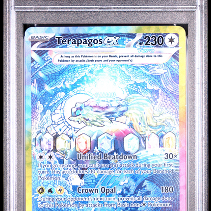 2024 Pokemon Stellar Crown Terapagos EX Special Illustration Rare PSA 10 #170