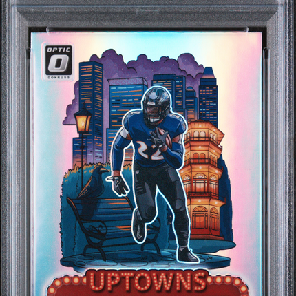 2024 Panini Donruss Optic Uptowns Derrick Henry #18 PSA 9
