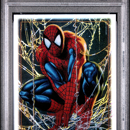 2024 Upper Deck Marvel Masterpieces '92 Platinum Spider-Man #87 PSA 10