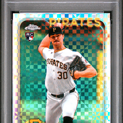 2024 Topps Chrome Update Paul Skenes #USC88 X Fractor PSA 10