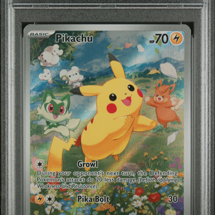 2024 Pokemon Pikachu Paldea Adventure Chest PSA 10 #088