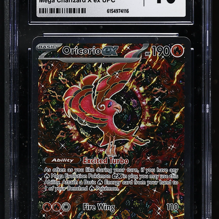 2025 Pokemon Black Star Promos Oricorio ex CGC 10 #024