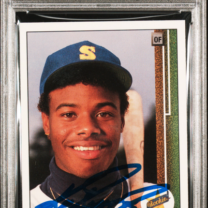 1989 Upper Deck Ken Griffey JR. #1 Star Rookie PSA 9 Auto 10