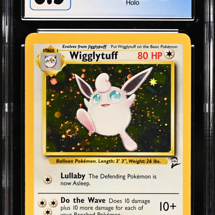 2000 Pokemon Base Set 2 Wigglytuff 19/130 CGC 8.5 #19/130