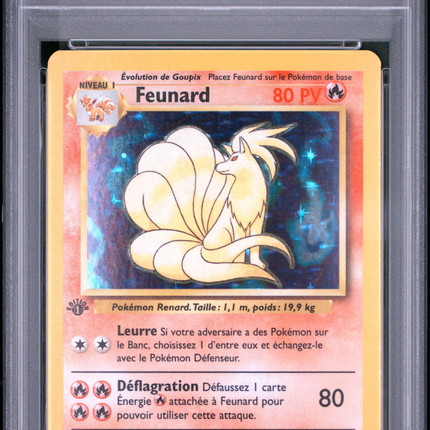 1999 Pokemon French Feunard 1st Edition French PSA 7 #12