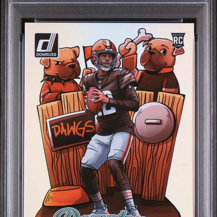 2025 Panini Donruss Downtown Shedeur Sanders #17 PSA 10