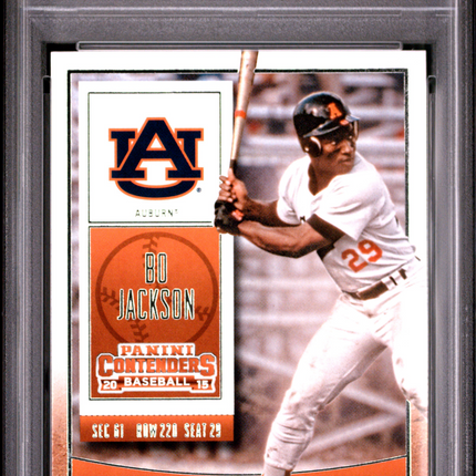 2015 Panini Contenders Bo Jackson #16 PSA 9