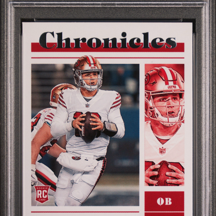 2022 Panini Chronicles Brock Purdy #41 PSA 9
