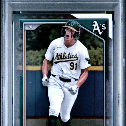2024 Bowman Draft Nick Kurtz #BDC56 Chrome Image Variation PSA 9