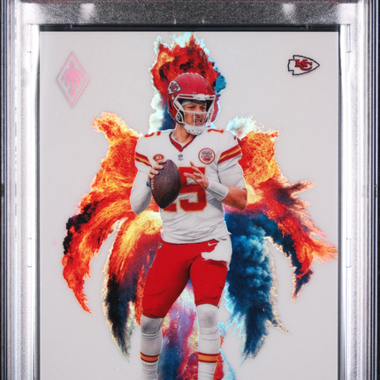 2024 Panini Phoenix Color Blast Patrick Mahomes II #CBPMS PSA 8