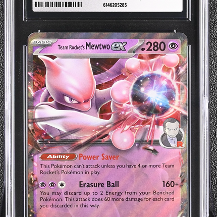 2025 Pokemon Destined Rivals Team Rocket's Mewtwo ex 081/182 CGC 8.5 #081/182