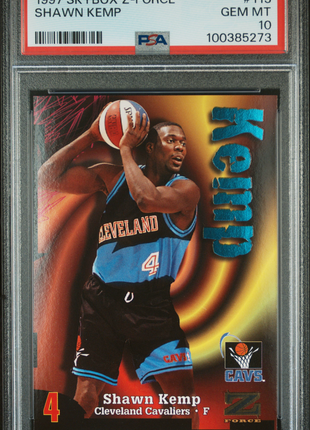 1997 Skybox Z-Force Shawn Kemp #113 PSA 10