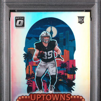 2024 Panini Donruss Optic Uptowns Brock Bowers #8 PSA 9