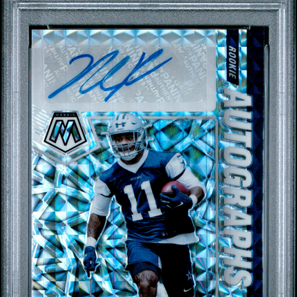 2021 Panini Mosaic Rookie Autographs Mosaic Micah Parsons #RA59 PSA 9