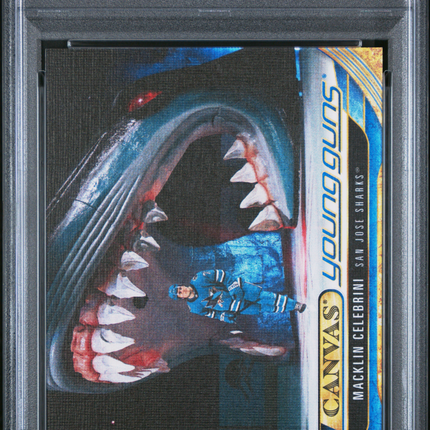 2024 Upper Deck UD Canvas Macklin Celebrini #C360 PSA 9