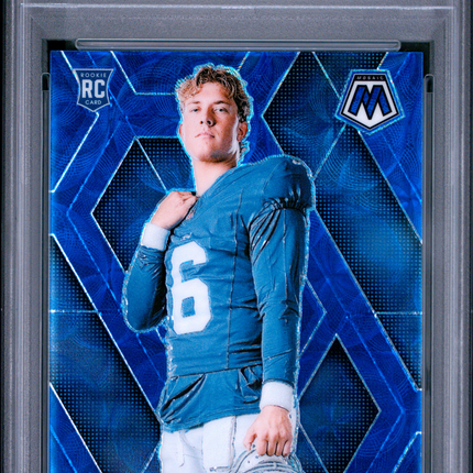 2025 Panini Mosaic Jaxson Dart #288 Blue Scope PSA 10