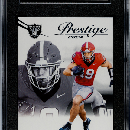 2024 Panini Prestige Brock Bowers #305 SGC 10