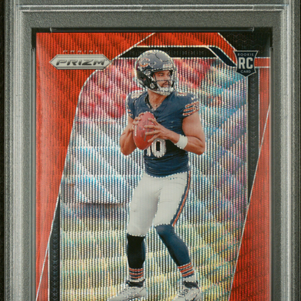 2024 Panini Prizm Caleb Williams #301 Red Wave PSA 9 /149