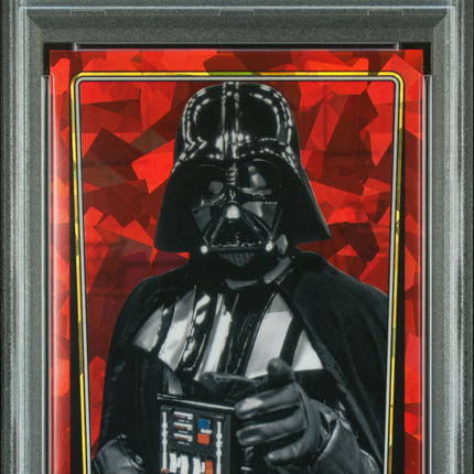 2023 Topps Chrome Sapphire Star Wars Return Of The Jedi Darth Vader #3 PSA 10