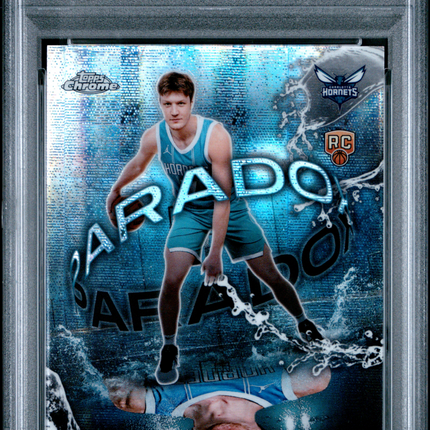 2025 Topps Chrome Paradox Kon Knueppel #PX-24 PSA 9