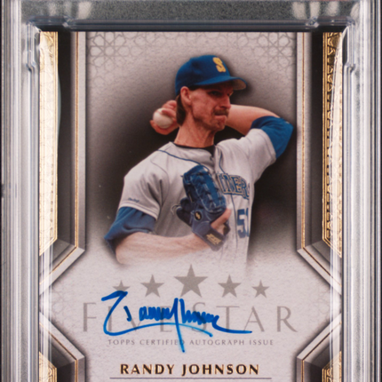 2023 Topps Five Star Autographs Randy Johnson #FSARAN PSA 8 Auto