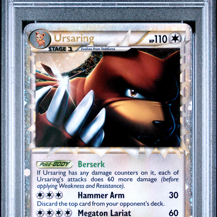 2010 Pokemon Heartgold & Soulsilver Unleashed Ursaring Unleashed PSA 6 #89